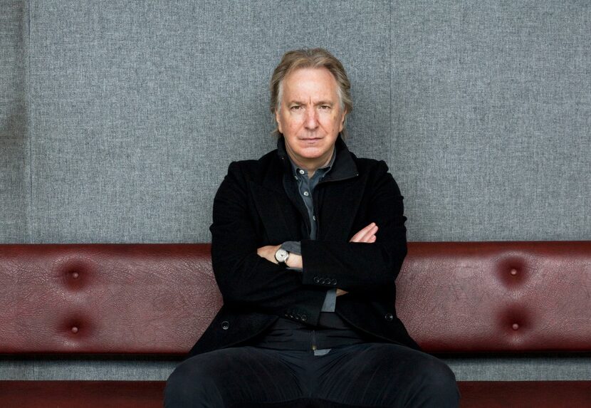 Actor Alan Rickman in London on April 1, 2010.