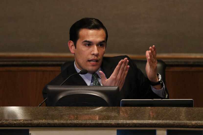 Dallas school trustee Miguel Solis wants the district to adopt a more progressive approach...