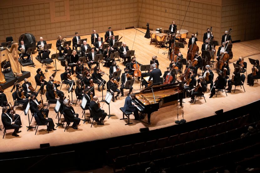 Daniil Trifonov plays Brahms’s First Piano Concerto with the Dallas Symphony Orchestra at...
