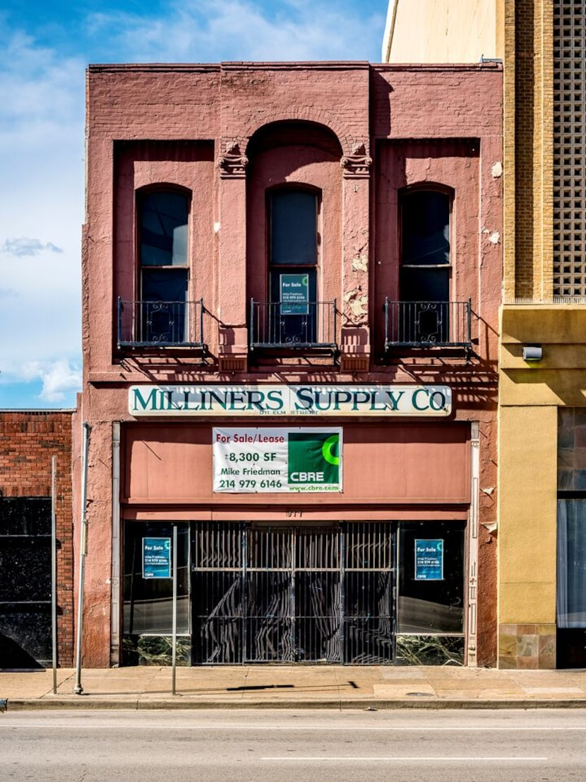  One of the possibly endangered downtown Dallas low-rise buildings on the list (Photo by...