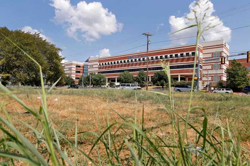 
Empty land across from the Dallas VA Medical Center is the subject of a dispute between the...