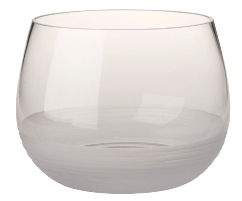 Bowled over: Intended to be a serving dish, the Celia bowl from Polish glassmaker Krosno has...