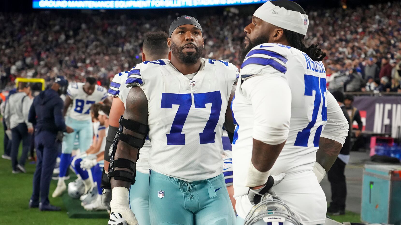 Cowboys LT Tyron Smith officially ruled out for Sunday's game vs. Broncos