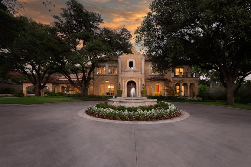 Take a look at the home at 9720 Audubon Place in Dallas.