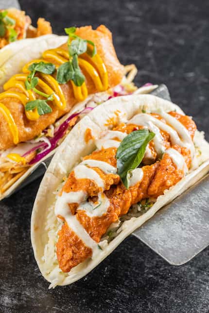 The spicy chicken tikka at Velvet Taco — the "No. 3," for those in-the-know — is one of the...