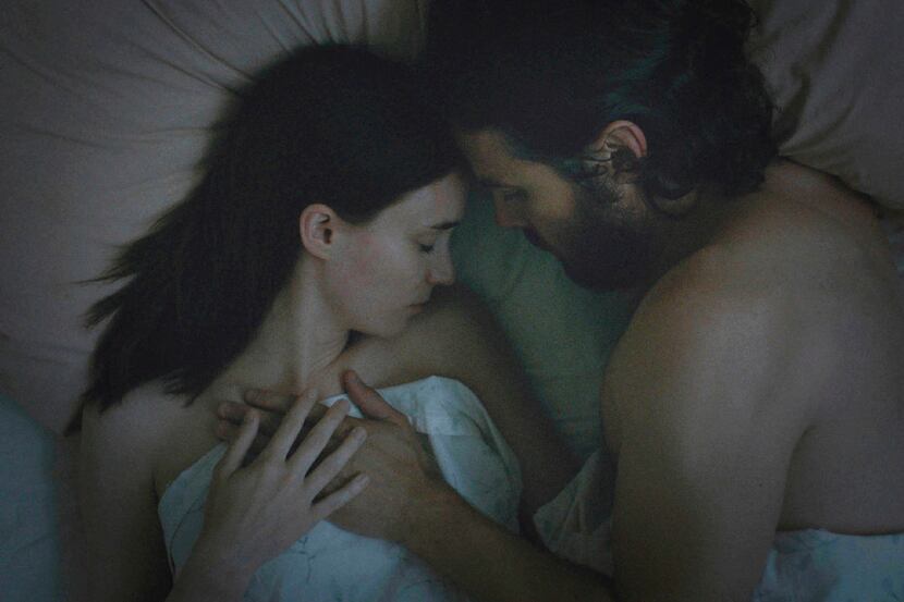 This image released by the Sundance Institute shows Rooney Mara, left, and Casey Affleck in...