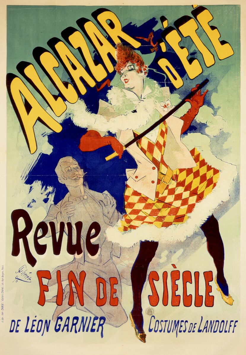 __ Caption: Jules Cheret, "Alcazar d'Ete," from the exhibit "Posters of Paris:...