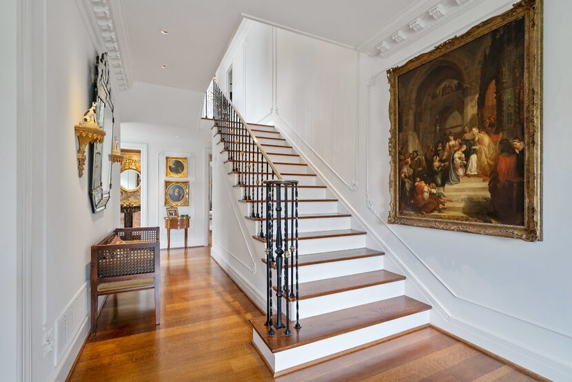 Light-filled entryway of 34 Valley Ridge Road.