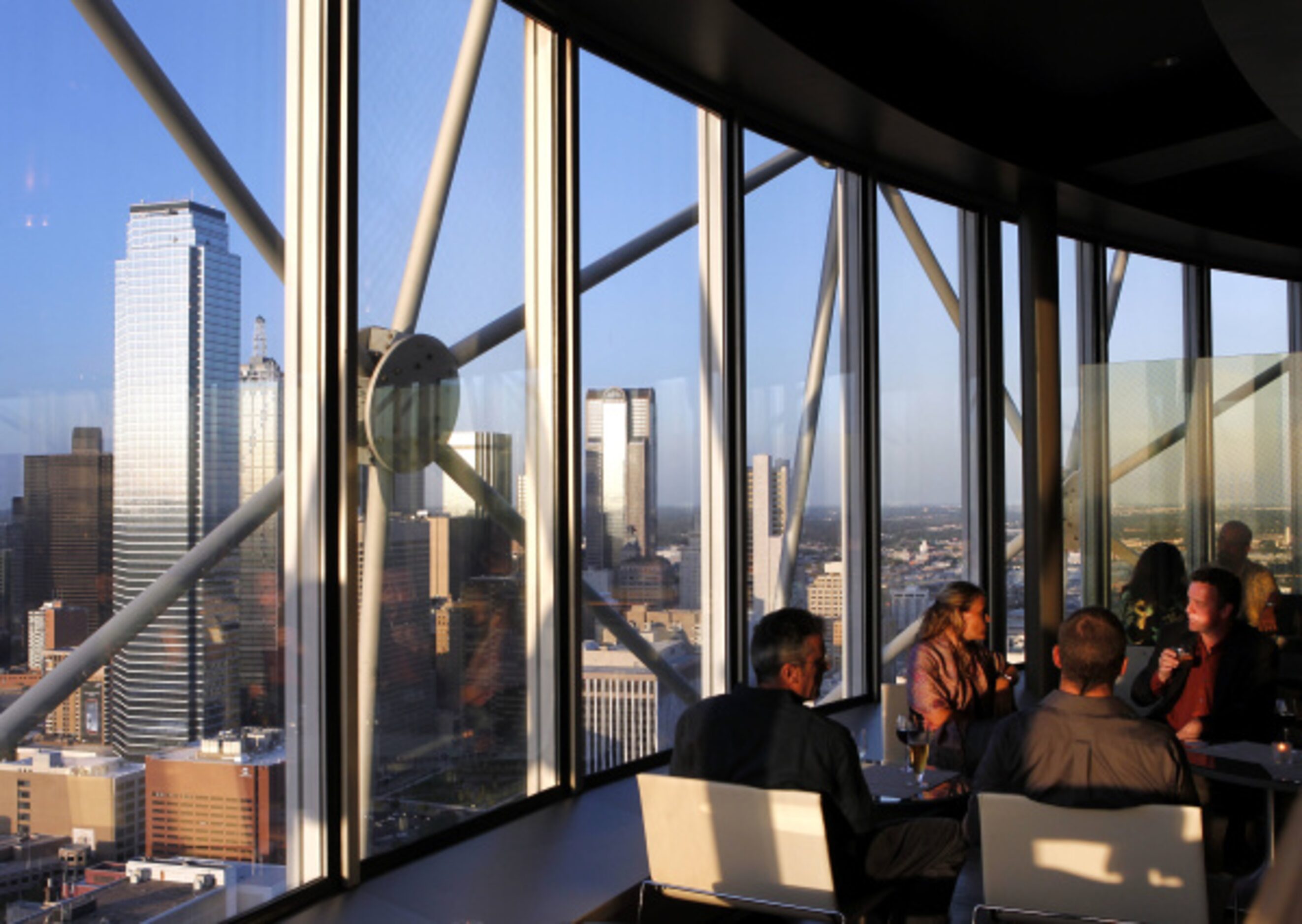 FROM UP HIGH: Get a 360-degree view of 2013 at Five Sixty by Wolfgang Puck atop Reunion...