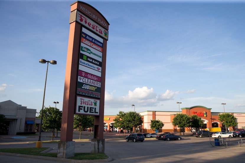 West Cliff Shopping Plaza at 2225 W. Ledbetter Drive on June 26, 2016 in Dallas, Texas....