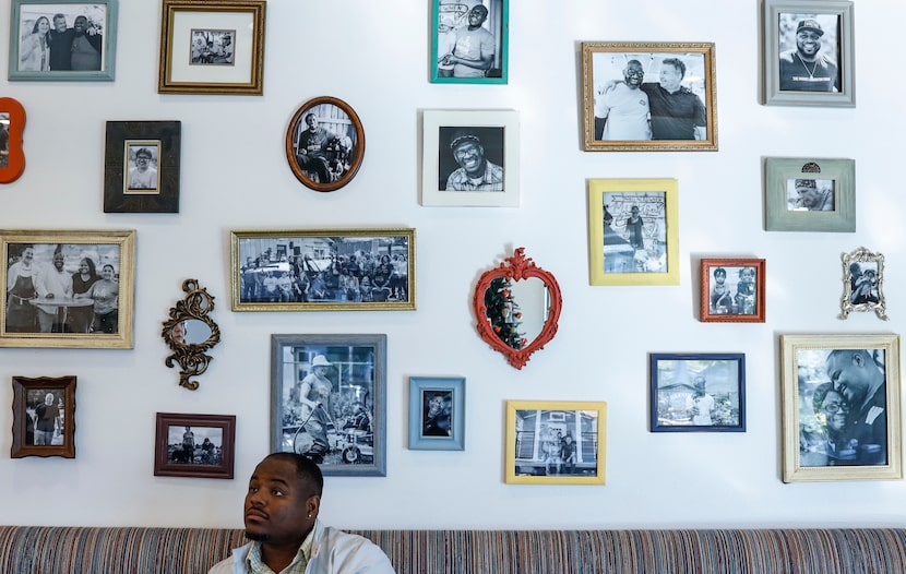 Clifton Reese, one of Bonton Farms' key directors, at the operation's Market Cafe, where a...