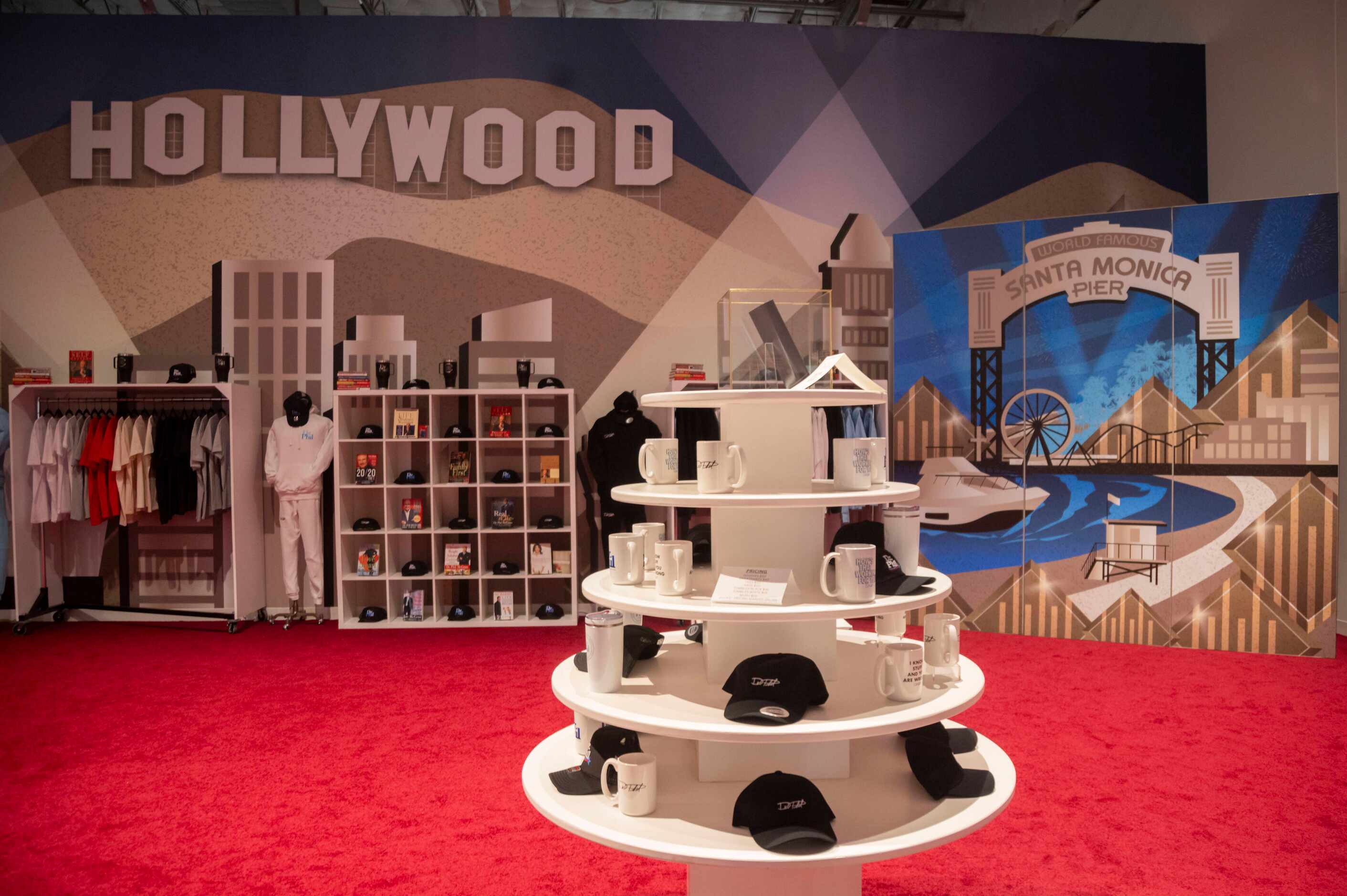 Hollywood decor fills the gift shop in Merit Street Media in Fort Worth on Tuesday, Jan. 23,...