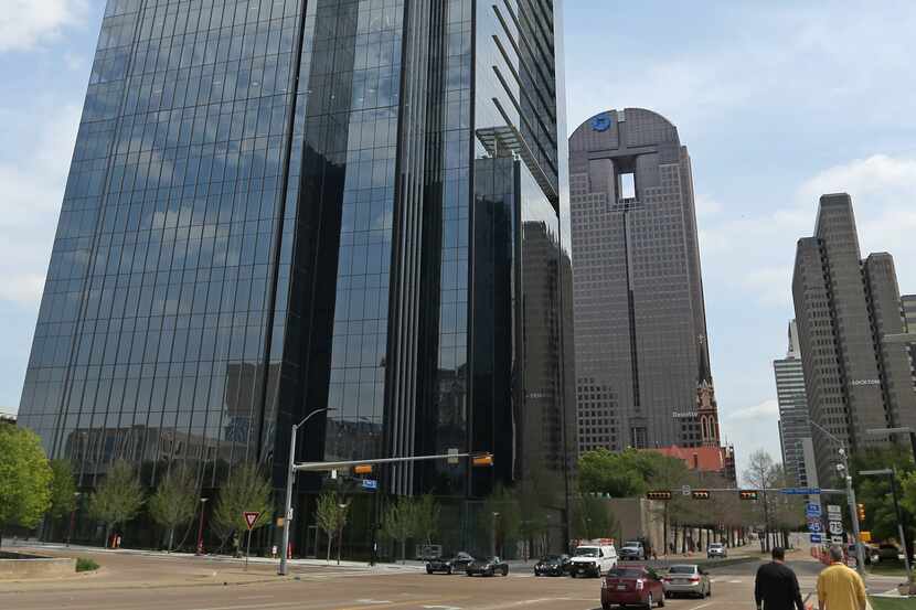 Steward Health Care's headquarters is in the 25-story 1900 Pearl building in downtown Dallas.