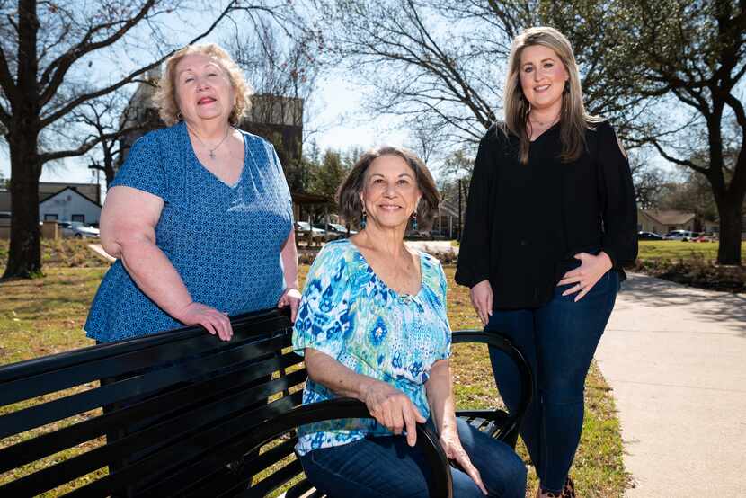 Ruby Sevcik (from left), Sharon Johnston and Michelle Flores found that their nonprofits...