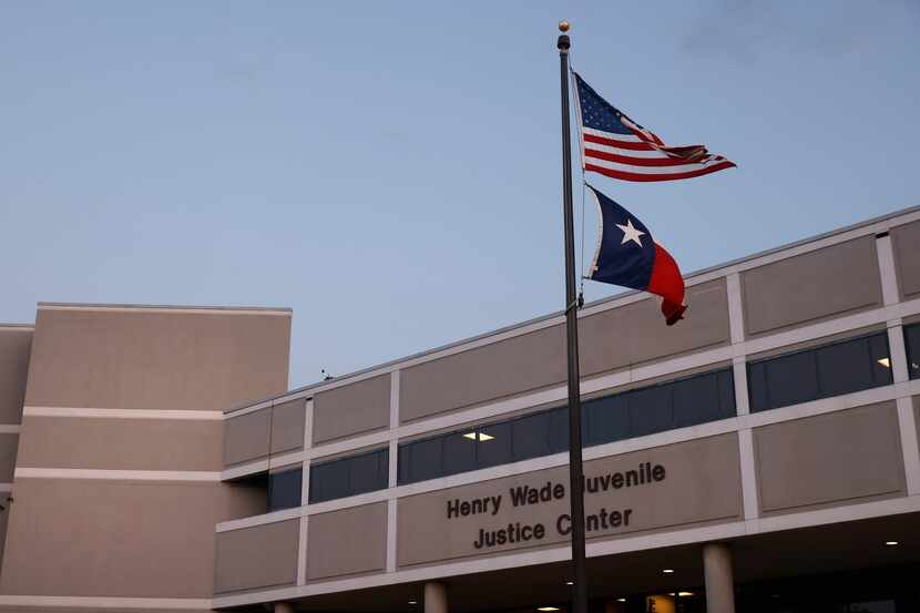 An exterior view of the Dallas County Juvenile Department inside the Henry Wade Juvenile...