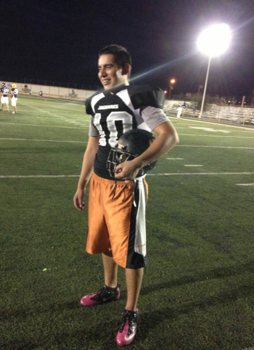 Raul Parra, the Jaguares quarterback, was shot three times in the leg in the 2010 massacre....