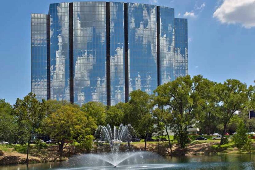 The Lakeside Square tower in North Dallas was built in 1985.