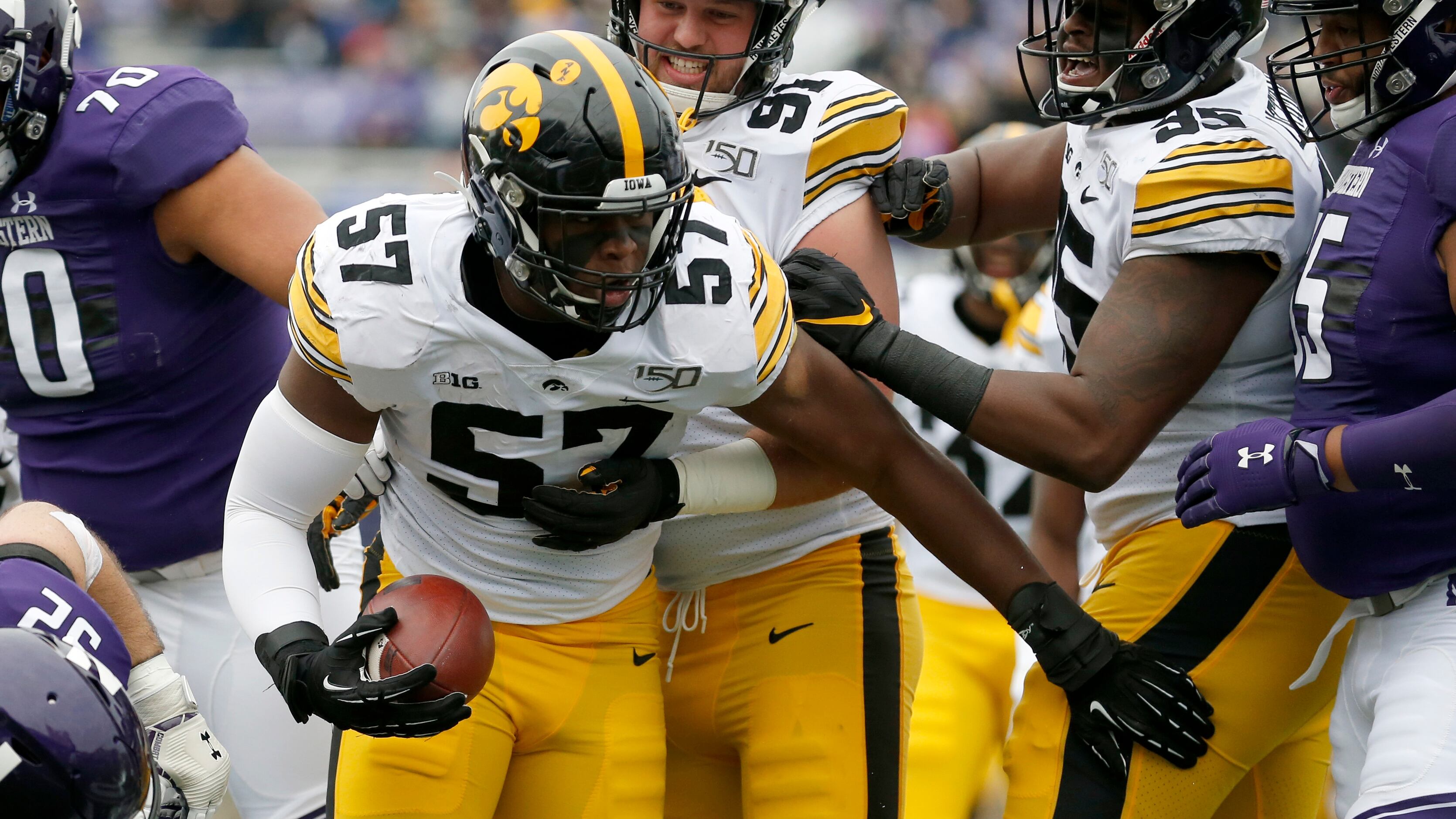 Chauncey Golston Defensive End - EDGE Iowa