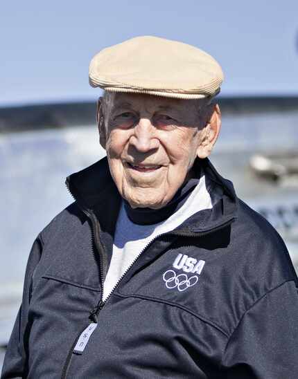 Richard Cole, shown in a 2013 photo, was co-pilot for Jimmy Doolittle, who led the daring...