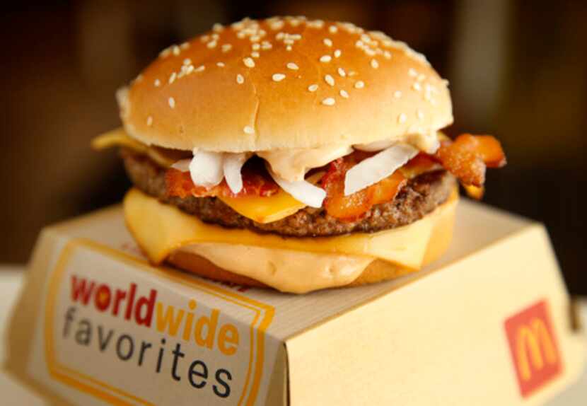 McExtreme Bacon Burger es un éxito de España que se estrenará en Texas. TOM FOX/DMN