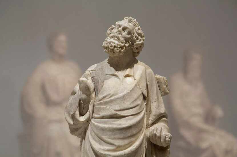 Prophet ,  attributed to Donatello or Rosso, is among works at the Museum of Biblical Art in...