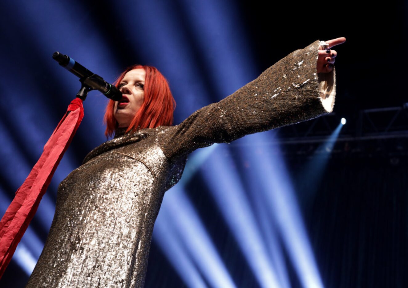 Garbage performs at South Side Ballroom in Dallas, TX, on Aug. 12, 2017. (Jason...