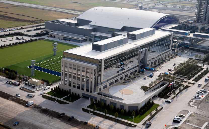 One of the office locations Dr Pepper has scouted is the Dallas Cowboys' Star development in...