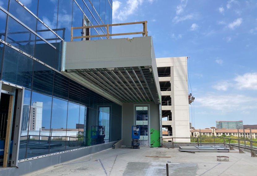 The Christus building will have multiple outdoor terraces and balconies.