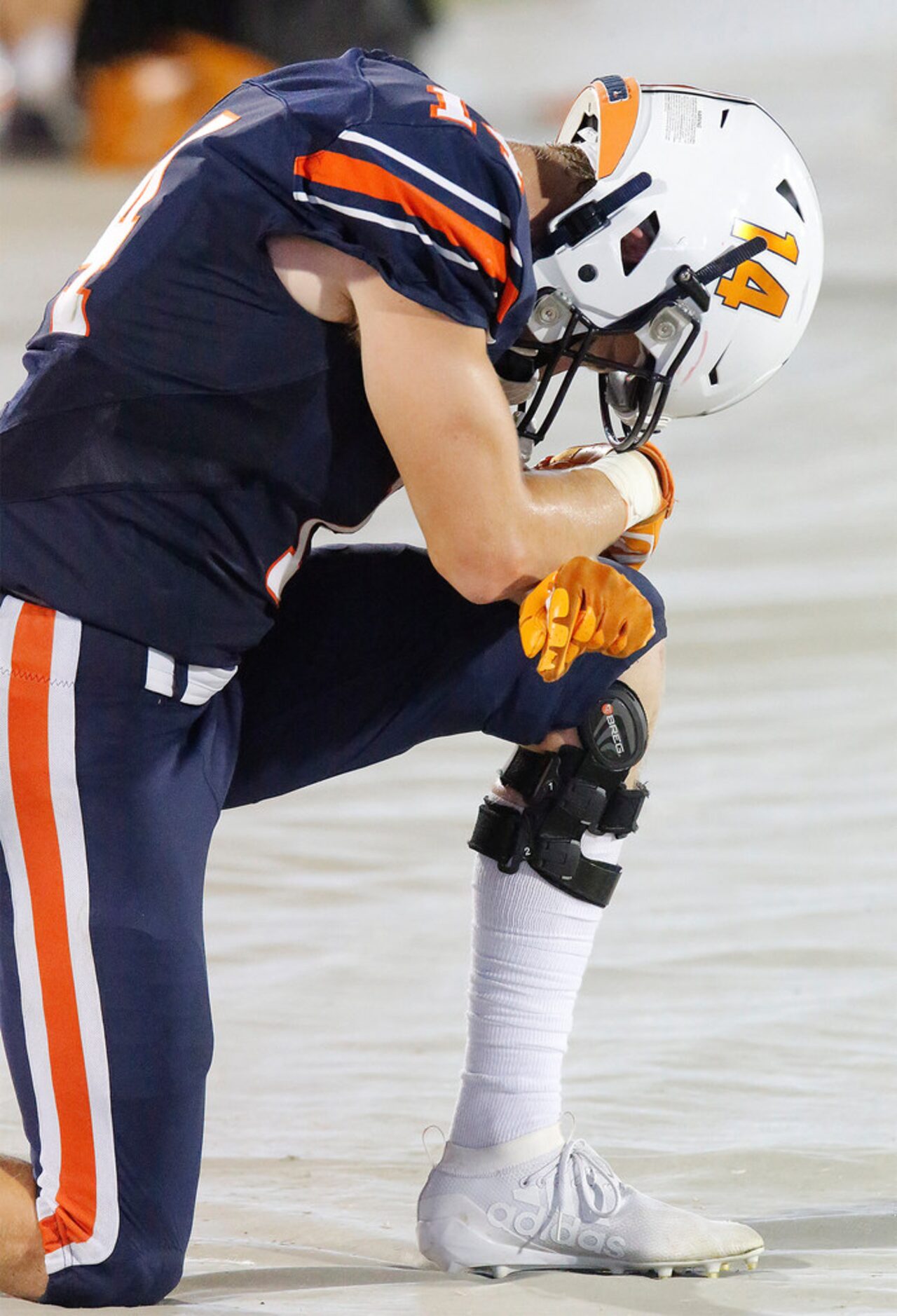 near the end of the game as Frisco Wakeland High School hosted Richardson Pearce High School...