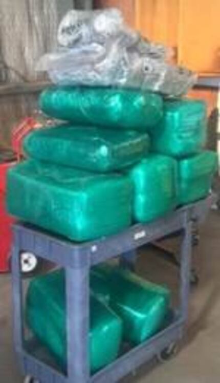A Texas Department of Public Safety trooper found 196 pounds of marijuana inside a man's car...