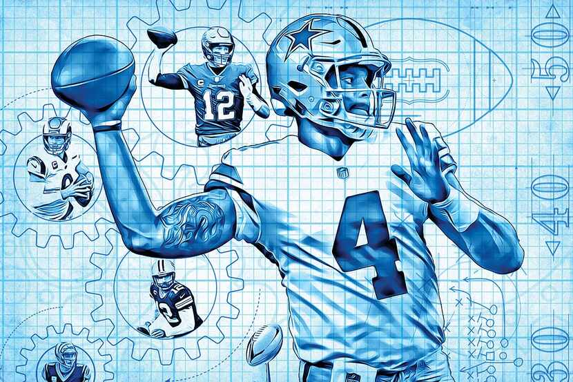 Cowboys' Dak Prescott has a challenging task ahead as Dallas faces a parade of Super Bowl...