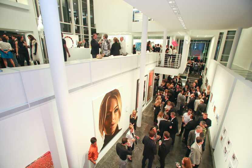 A 2012 photograph of the Two x Two First Look preview party and fundraiser at The Rachofsky...