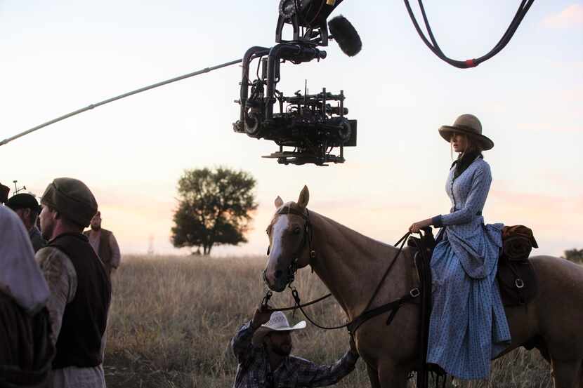 Isabel May stars as Elsa in the Paramount series "1883," much of which was filmed in Texas.
