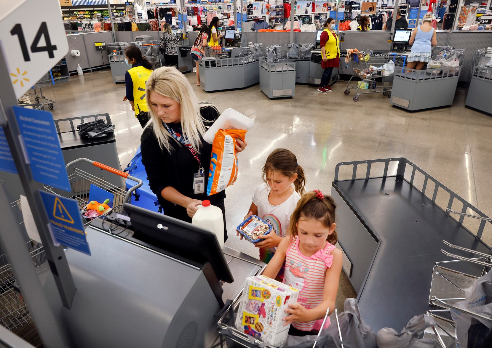 Walmart is testing an all-self-checkout Supercenter in Plano