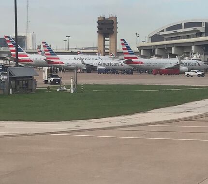 Dallas-Fort Worth International Airport. Photo by Deborah Fleck/Staff.