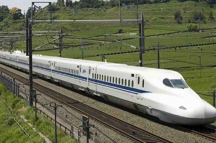 
The Shinkansen train similar to the model that Central Texas High-Speed Railway proposes...