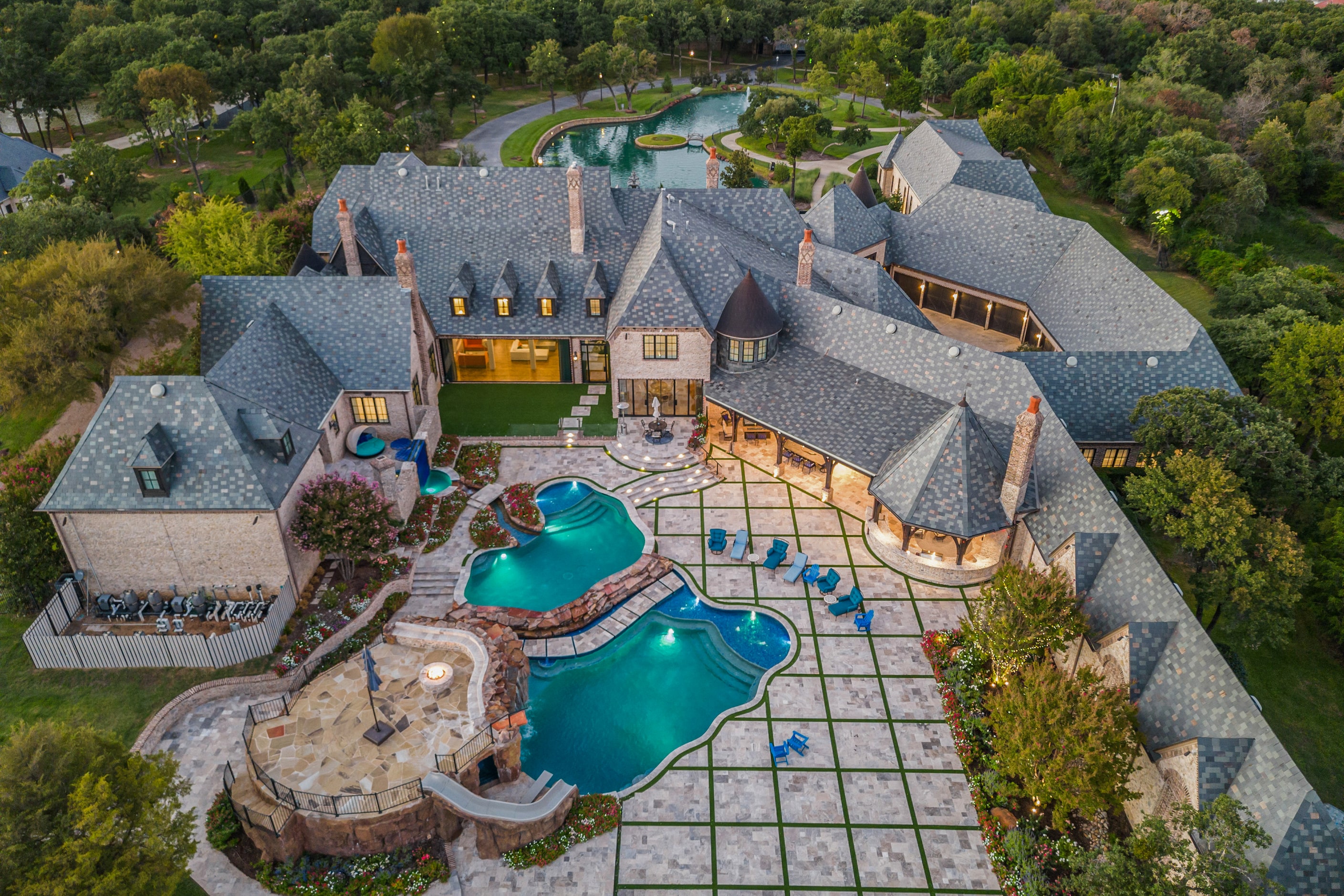 A nearly $13 million Southlake estate was the most expensive home to hit the market in Texas...