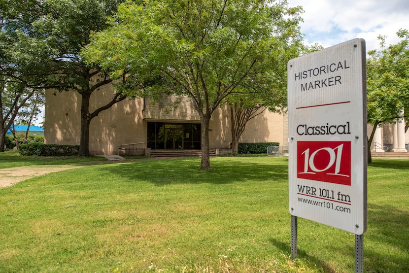 WRR-FM's studios inside Fair Park in Dallas on June 1, 2020.