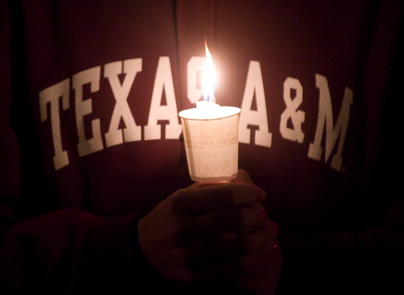 Texas A&M students often remember the 12 Aggies who died during the 1999 bonfire collapse...