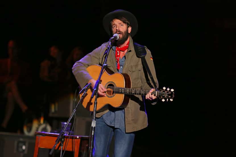 This Oct. 20, 2012 photo shows Ray LaMontagne performing at the Bridge School Benefit...