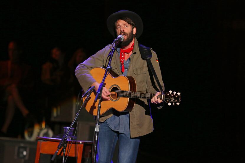 This Oct. 20, 2012 photo shows Ray LaMontagne performing at the Bridge School Benefit...