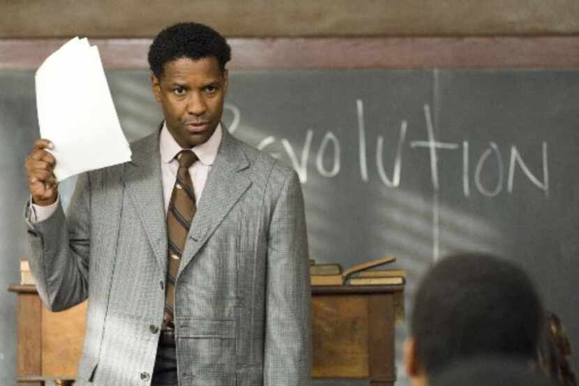 Denzel Washington isn't a teacher, but he played one in the Golden Globe-nominated "The...