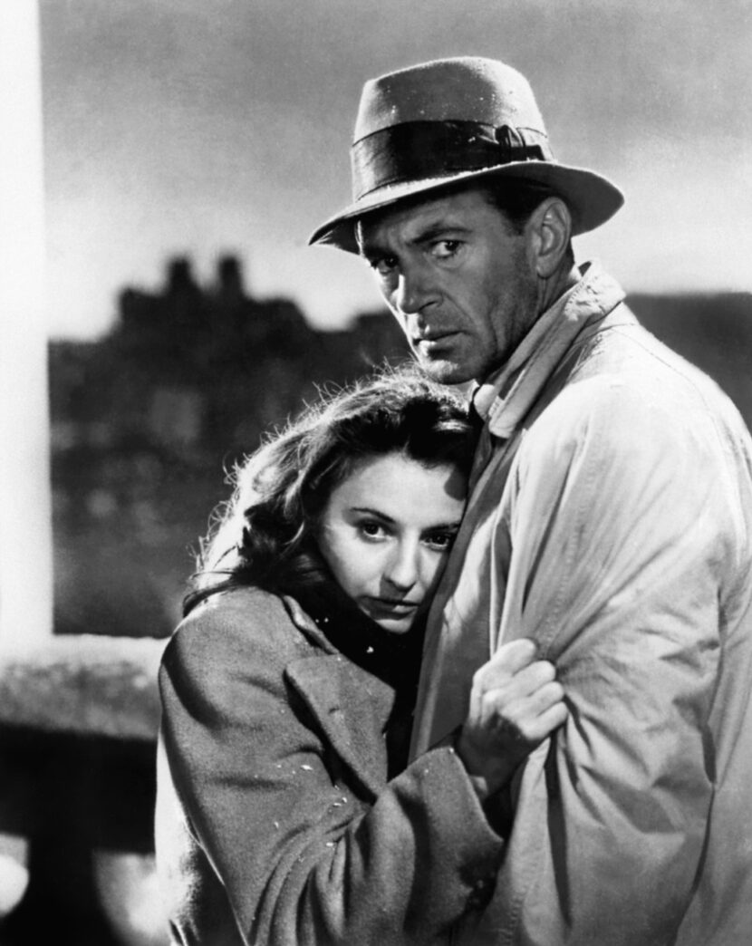 Barbara Stanwyck and Gary Cooper in "Meet John Doe."