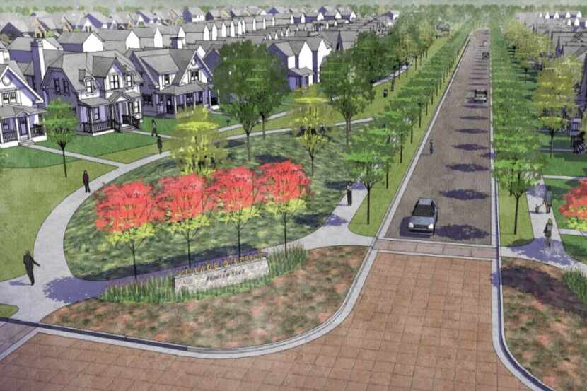 McKinney's new Painted Tree community is planned to have more than 3,000 homes.