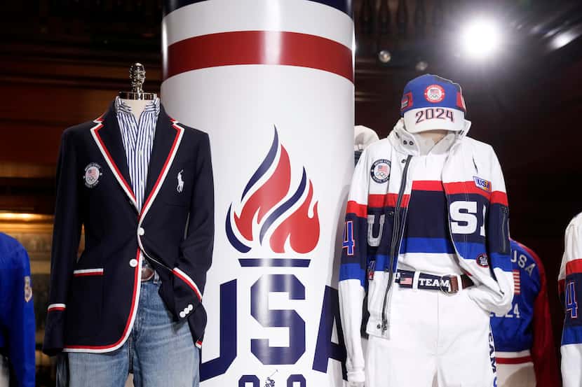 Team USA uniforms for the 2024 Summer Olympics are unveiled at Ralph Lauren headquarters 