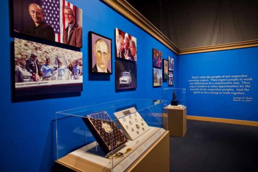
“The Art of Leadership,” an exhibit of President George W. Bush’s oil portraits of world...