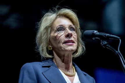Betsy DeVos is President-elect Donald Trump's pick for education secretary. (The Associated...