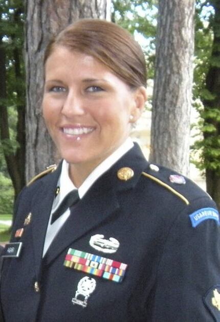 Sgt. Kim Agar was diagnosed with a traumatic brain injury in May 2011.