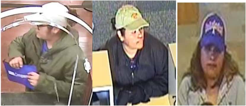 Dallas police suspect this woman in three recent bank robberies.