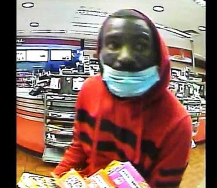 DeSoto police are asking for the public's help to identify this man, seen in a still from...